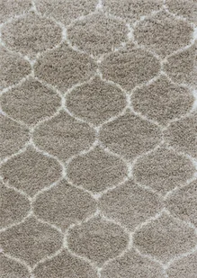 Dywan Salsa shaggy koniczyna beżowy, 120x170 cm - Dywany - miniaturka - grafika 1