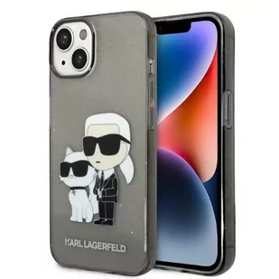 Etui Karl Lagerfeld KLHCP14MHNKCTGK do iPhone 14 Plus 6,7" hardcase Gliter Karl&Choupette - Etui i futerały do telefonów - miniaturka - grafika 8