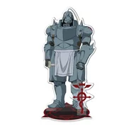 Figurki dla dzieci - Figurka akrylowa 2D Fullmetal Alchemist - Alphonse Elric - miniaturka - grafika 1
