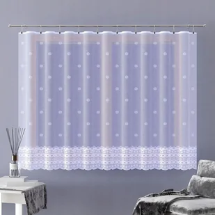 FIRANKA ŻAKARDOWA METRAŻOWA 618498/180 ZE WZOREM PO CAŁOŚCI - Firany - miniaturka - grafika 1