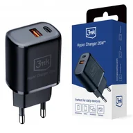 Ładowarki do telefonów - 3mk Hyper Charger Black Ładowarka sieciowa 20W - miniaturka - grafika 1