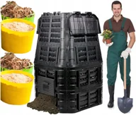 Kompostowniki - KOMPOSTOWNIK OGRODOWY OGROMNY I SOLIDNY NA LATA - miniaturka - grafika 1