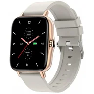 Smartwatch - Garett Sport Activity GT Biało-złoty - miniaturka - grafika 1