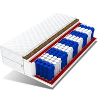 Materace - Śpij zdrowo Materac do łóżka pocketowy HOME MAX 90x200 kokos DoubleHARD HOMEMAX-090-200 - miniaturka - grafika 1