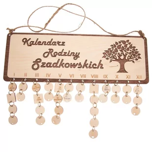 Kalendarz rodzinny - Kalendarze - miniaturka - grafika 1