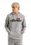 Bluzy męskie - Ellesse Ferrer OH męska bluza z kapturem - miniaturka - grafika 1