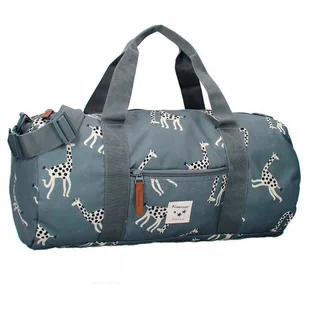Torba sportowa Stories Giraffe blue KIDZROOM - Torby sportowe - miniaturka - grafika 1