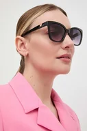 Okulary przeciwsłoneczne - Guess okulary przeciwsłoneczne damskie kolor czarny GU7878_5301B - miniaturka - grafika 1