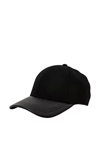 ESPRIT Akcesoria męskie 082EA2P307 czapka baseballowa, 001/BLACK, L - Czapki męskie - miniaturka - grafika 1