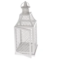 Oświetlenie świąteczne - Latarnia metalowa do zawieszenia Stefano, 14,5 x 36 x 14,5 cm - miniaturka - grafika 1