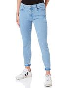 Spodnie damskie - HUGO Damskie spodnie jeansowe, Turquoise/Aqua442, 30W / 32L - miniaturka - grafika 1