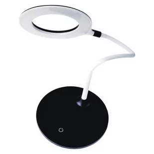 Emos LED lampa stołowa Bella, metalowy, biały, czarny, 19,5 x 18 x 29 cm Z7598 - Lampy stojące - miniaturka - grafika 1