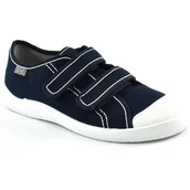 Buty dla chłopców - Młodzieżowe trampki na rzep Befado 124Q005 Tim - miniaturka - grafika 1