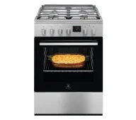 Kuchenki gazowo-elektryczne - Electrolux 600 LKK564222X - miniaturka - grafika 1