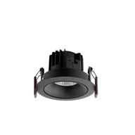 Oprawy, klosze i abażury - OXYLED Lampa wpuszczana OTTI 10W 4000K czarna 894019 894019 - miniaturka - grafika 1