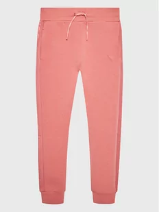 Guess Spodnie dresowe J2YQ24 FL03S Różowy Regular Fit - Spodnie i spodenki dla dziewczynek - miniaturka - grafika 1