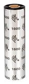 Taśmy do drukarek barwiące - Zebra 1600 Wax taśma termiczna 450 m Czarny 01600BK08345 - miniaturka - grafika 1