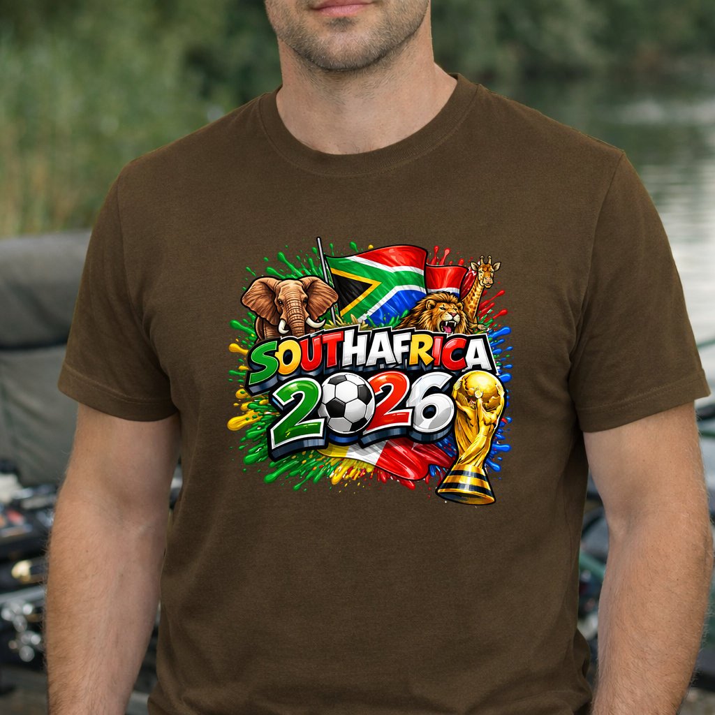 Koszulka WORLD CUP 2026 kolor brązowy rozmiar XS