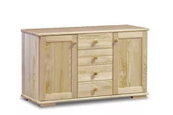 Komody - Komoda LISSO *sosna naturalna, 115x68x45 cm - miniaturka - grafika 1