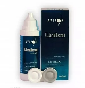 Avizor Unica Sensitive 100 ml - Płyny do soczewek kontaktowych - miniaturka - grafika 1