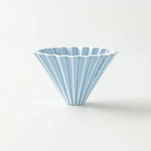 ORIGAMI Ceramiczny Origami Dripper M Niebieski matowy 99311567 - Zaparzacze i kawiarki - miniaturka - grafika 2