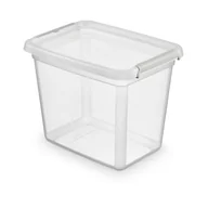 Pudła i pojemniki do przechowywania - Pojemnik Moxom BaseStore Box clips 20 l - miniaturka - grafika 1