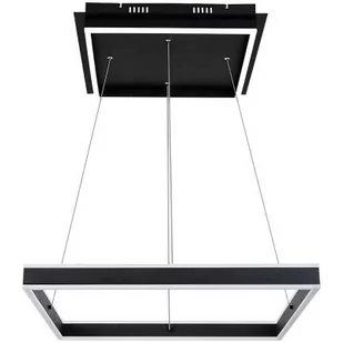 Rabalux Quadro lampa wisząca 1x60W LED czarny mat/biały 3085 - Lampy sufitowe - miniaturka - grafika 1