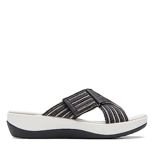 Clarks Klapki damskie Arla Wave, 9 - Klapki i japonki damskie - miniaturka - grafika 1