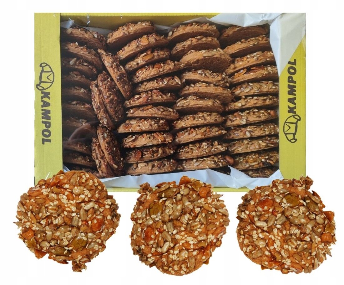 Ciastka kruche mix ziaren 3kg Kampol