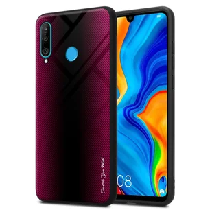 Pokrowiec Do Huawei P30 LITE w FIOLETOWO RÓŻOWY TPU Etui Ochronny Case Cover Obduowa Silikon Cadorabo - Etui i futerały do telefonów - miniaturka - grafika 1