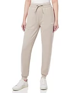 Spodenki męskie - BOSS Męskie spodnie dresowe, mieszanka bawełny, dresy z kontrastowymi wstawkami i logo, Jasnobeżowy275, XL - miniaturka - grafika 1