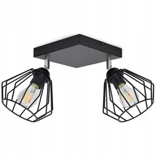 Lampa Wisząca Sufitowa Żyrandol Brylant Led Edison - Lampy sufitowe - miniaturka - grafika 1