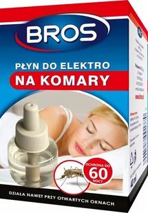 Bros Sp z o.o płyn do elektro na komary 60 nocy 024 - Zwalczanie i odstraszanie szkodników - miniaturka - grafika 1