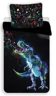 Pościel - Pościel bawełniana, Dinozaur, 140x200 cm - miniaturka - grafika 1
