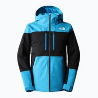 Kurtki narciarskie - Kurtka narciarska męska The North Face Chakal niebiesko-czarna NF0A5GM3FG81 l - miniaturka - grafika 1