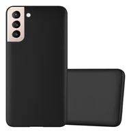 Etui i futerały do telefonów - Pokrowiec Do Samsung Galaxy S21 PLUS w METALLIC CZARNY Etui TPU Silikon Obudowa Ochronny Case Cover Cadorabo - miniaturka - grafika 1