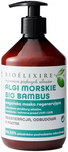 Maska do wlosow Bioelixire Marine Algae Bio Bamboo 500 ml (5907737313838) - Maski do włosów - miniaturka - grafika 1
