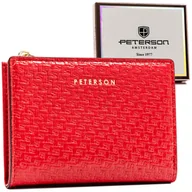 Portfele - PETERSON portfel damski mały portmonetka z RFID - miniaturka - grafika 1
