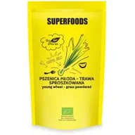Zdrowa żywność - Bio Planet SERIA SUPERFOODS PSZENICA MŁODA - TRAWA SPROSZKOWANA BIO 150 g - - miniaturka - grafika 1