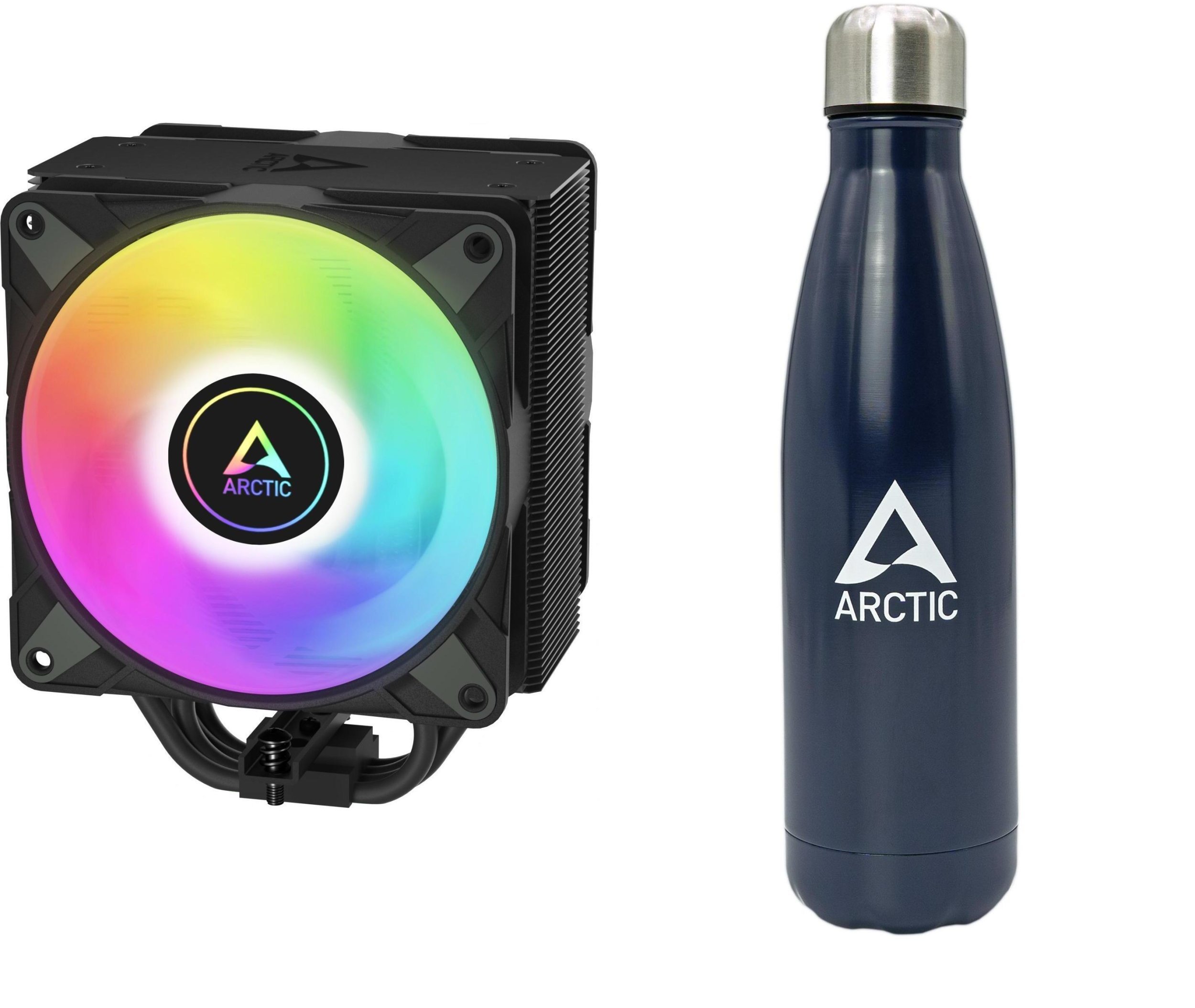 Arctic Freezer Chłodzenie CPU 36 A-RGB Black ACFRE00124A + Butelka Termiczna