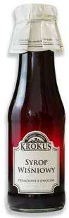 Krokus Syrop Wiśniowy Sok Wiśnie 300ml (375g) - Krokus smaknatury-KROSYROPWISNI - Soki i napoje niegazowane - miniaturka - grafika 2