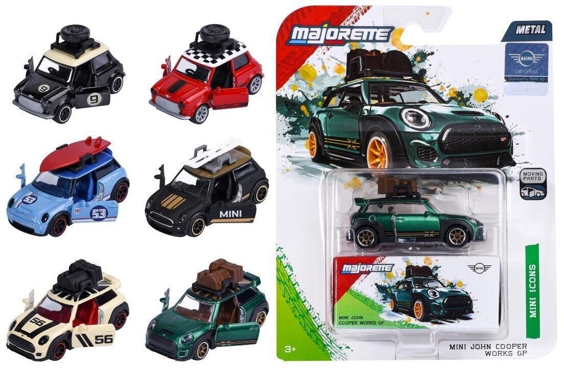 Majorette Mini Deluxe 1:64 mix EDUKAMP 3467452081884