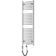 Grzejniki łazienkowe - Mexen Ares grzejnik elektryczny 1200 x 400 mm, 300 W, chrom - W102-1200-400-2300-01 - miniaturka - grafika 1