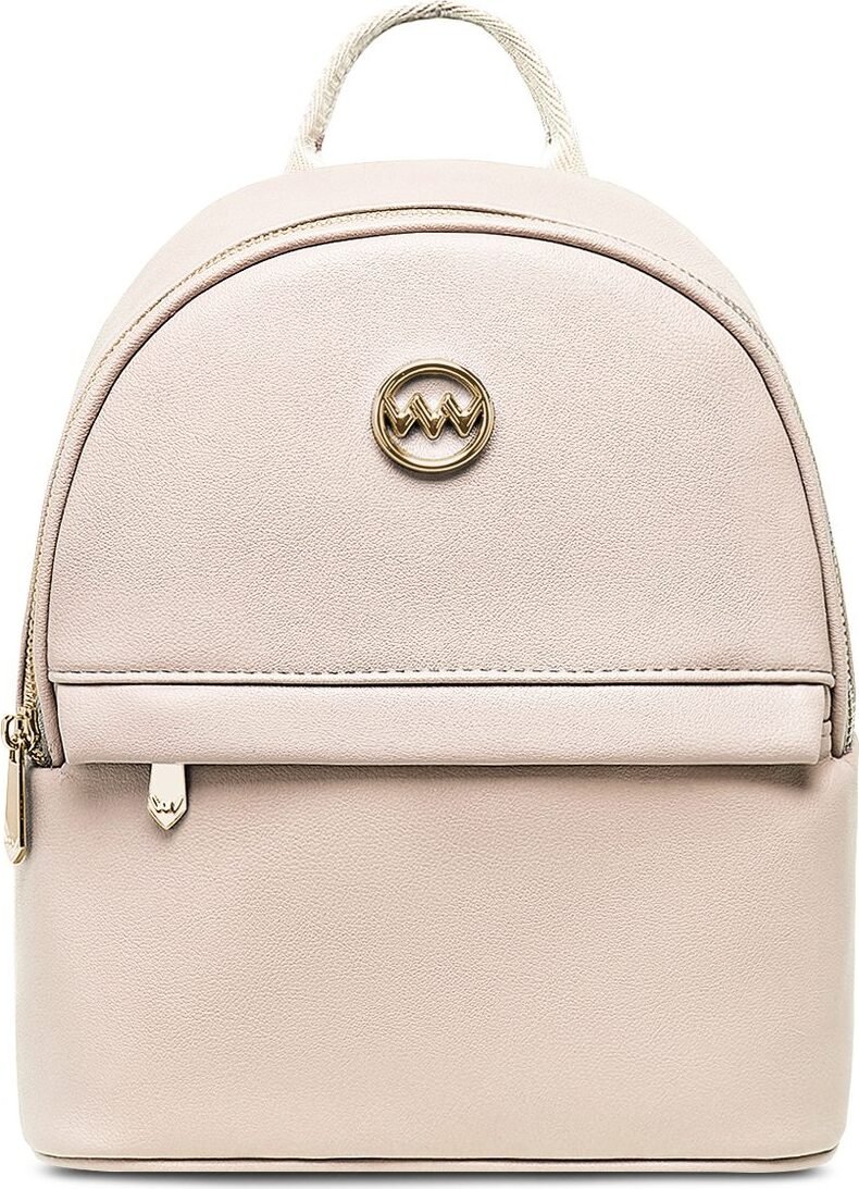 Plecak miejski dla kobiet Vuch Ruith Beige Beige Jeden rozmiar