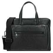 Teczki i aktówki - Calvin Klein CK Elevated Briefcase Messenger 36 cm Komora na laptopa ck black - miniaturka - grafika 1