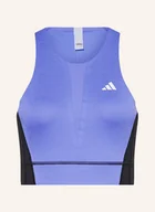 Bluzki damskie - Adidas Krótki Top Pro blau - adidas - miniaturka - grafika 1