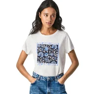 Koszulki i topy damskie - Koszulka damska Pepe Jeans Andrea z printem-XS - miniaturka - grafika 1