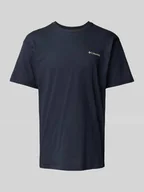 Koszulki męskie - T-shirt z wyhaftowanym logo - miniaturka - grafika 1
