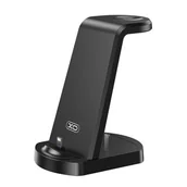 Ładowarki do telefonów - Ładowarka sieciowa XO WX035 3w1 Czarny - miniaturka - grafika 1