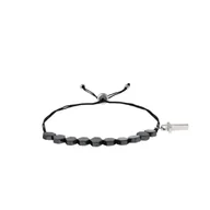Bransoletki - Bransoletka - dziesiątek różańca - hematyt - Ematite - miniaturka - grafika 1
